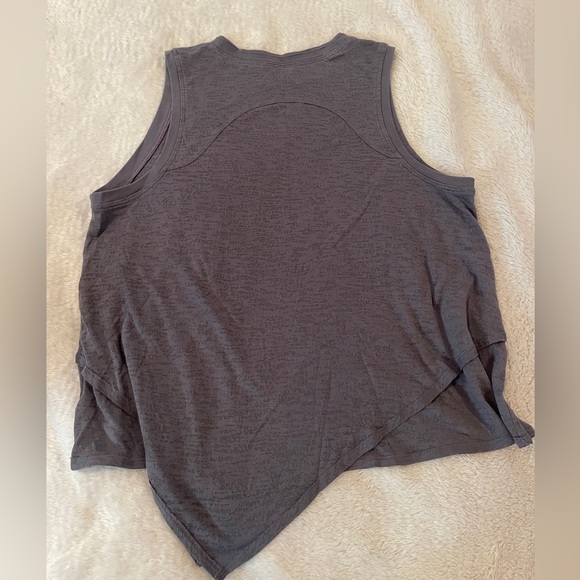Lululemon Sweetest Day Layered Tank Top size 0 gray - Picture 7 of 8